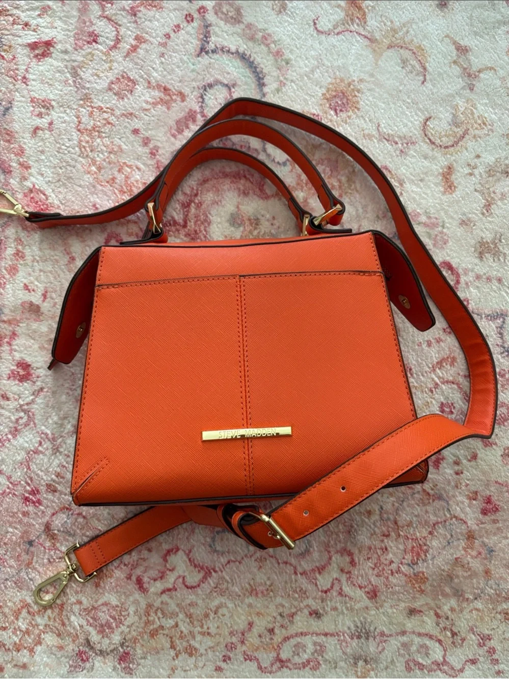 Steve Madden structured satchel